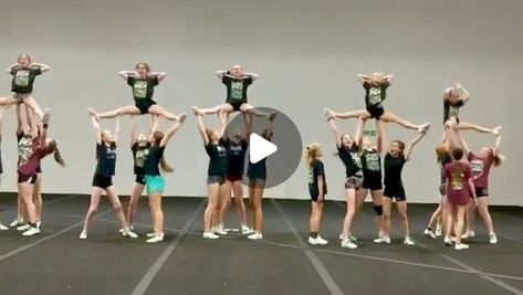 Level 1-4 appreciation on Instagram: "Tumbling into stunts on level 1 🙂‍↕️ @emca_allstar_cheer" Level 2 Cheer Stunts All Star, Level 2 Cheer, Level 1 Cheer Stunts, Allstar Cheer, Cheer Stunts, Tumbling, Cheerleading, All Star, On Instagram