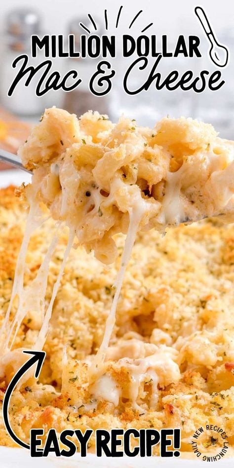 Mc N Cheese, Million Dollar Mac And Cheese, Mc And Cheese Recipe, Makaroni Keju, Mac And Cheese Recipe Soul Food, Best Mac N Cheese Recipe, Baked Mac And Cheese Recipe, Resep Pasta, Easy Mac And Cheese