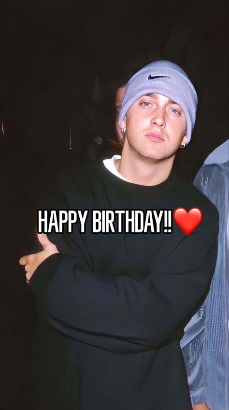 #whisper #eminem mine (repost with creds) Eminem Birthday, Marshal Mathers, Eminem Slim Shady, Slim Shady, Eminem, Happy Birthday, Concert, Birthday, Quick Saves