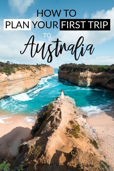 How to Plan your First Trip to Australia Australia 3 Week Itinerary, Australia 10 Day Itinerary, Australia Bucket List, Trip To Australia, Australia Itinerary, Best Holiday Destinations, Australia Vacation, Australia Travel Guide, Oceania Travel