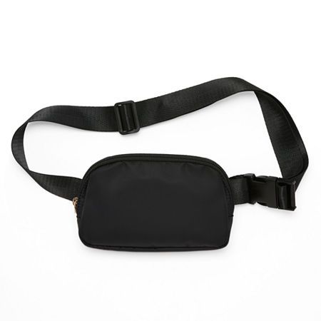 Keep your girl's essentials handy on active or sporty days with this Xersion fanny pack. Made from a durable fabric, it has a full zip closure and a wide adjustable strap for her to secure around her waist easily. Team it with other pieces from the brand's collection. Features: Adjustable StrapsClosure Type: ZipperPockets: 1 Back Zip PocketMeasurements: 100 Width/InchesMax Strap Drop Length: 18 InchesBase Material: 100% PolyesterCare: Wipe CleanCountry of Origin: Imported Everywhere Belt Bag Lululemon Large, Black Fanny Pack, Wishlist 2024, Brand Collection, Christmas Wishlist, Christmas List, Fanny Pack, Adjustable Straps, Gift Ideas