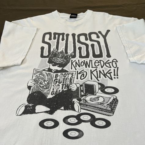 Stussy Shirt Design, Stussy Design Shirt, Stussy Tee Shirt, Stussy Tshirt Design, Stussy Vintage Tee, Vintage Stussy T Shirts, Stussy Graphic Tee, Vintage T-shirt, Stussy Design