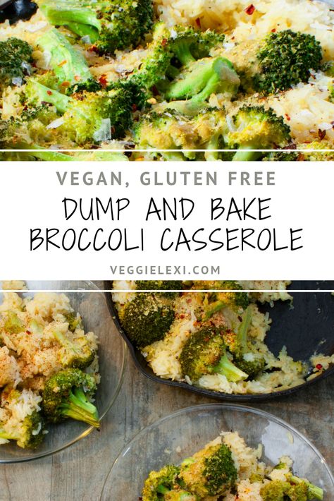 Wfpb Dinner, Vegan Cheesy Broccoli, Cheese Rice Casserole, Broccoli Cheese Rice Casserole, Christmas Recipes Dinner Main Courses, Easy Broccoli Casserole, Broccoli Cheese Rice, Uni Meals, Vegan Casseroles