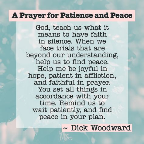 Prayers For Happiness Peace, Prayers For Patience And Understanding, Prayer For Patience, Prayer For Understanding, Work Prayers, Daily Morning Prayer, Prayers For Patience, Prayers For Hope, Prayer For Guidance