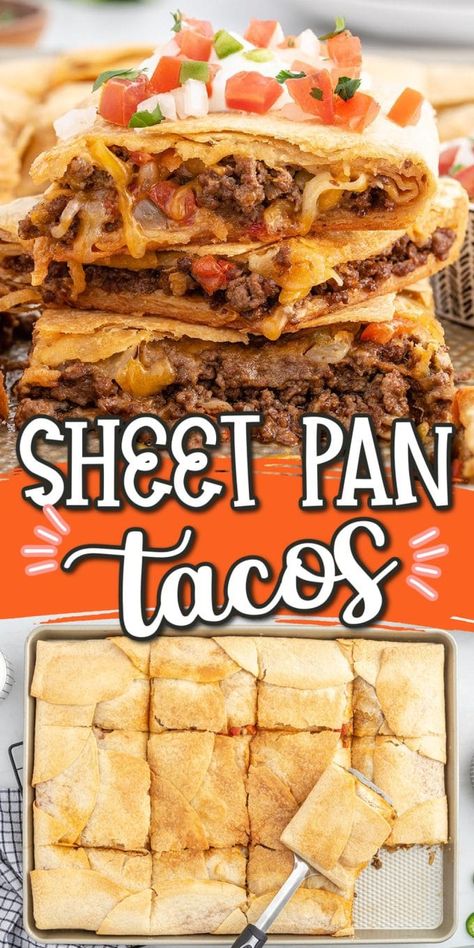 Essen, Sheet Pan Tacos, Pan Tacos, Graduation Dinner, Belgian Food, Lunch Inspiration, Cooking Challenge, Favorite Recipes Dinner, Soft Tacos