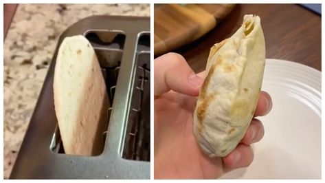 It turns out the toaster can easily solve two flour tortilla problems at the same time, and as TikTok viewers have shared, there's even a name for this food. Best Ever Apple Pie, Toaster Recipes, Pumpkin Cakes, Recipes With Flour Tortillas, How To Make Tortillas, Flour Tortilla, Mini Tortillas, Dinner On A Budget, Tortilla Recipe