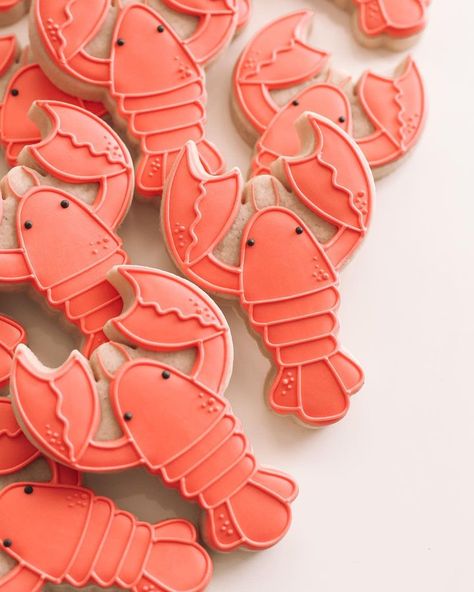 #lobstercookies hashtag on Instagram • Photos and videos Hes Her Lobster, Cookie Sets, This Time Tomorrow, Animal Cutouts, Sea Crab, Summer Cookies, Cookie Inspiration, Animal Cookies, Iced Cookies