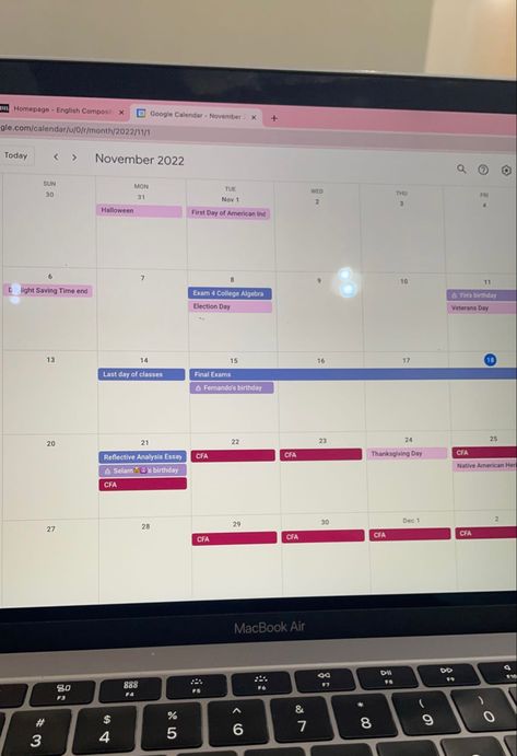 Full Calendar Aesthetic, Apple Calander Organization, Apple Calendar Aesthetic, Google Calendar Aesthetic, Calendar Aesthetic, Apple Calendar, Academic Aesthetic, College Algebra, Study Aesthetics