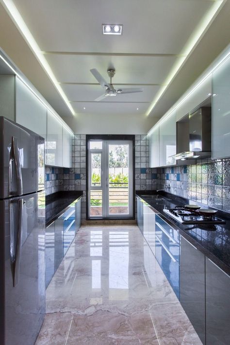 kitchen door designs ideas modern Model Kitchen Design Indian, Kitchen Interior Ideas Indian, Indian Apartment Kitchen, Kitchen Interior Indian Kitchen Interior, Kitchen Indian Design, Small Parallel Kitchen Ideas, Parallel Kitchen Design Small, Parallel Kitchen Design Modern, Kitchen Interior Indian