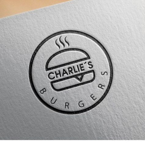 Hamburger Restaurant Design, Sandwich Logo Design, Resturant Logo, Burger Branding, Burger Logo, Hamburger Restaurant, Fast Food Logos, Food Logo Design Inspiration, Pizza Logo