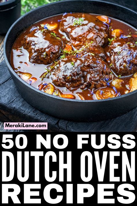 Make Ahead Dutch Oven Meals, Health Dutch Oven Recipes, Dutch Oven Fire Pit Recipes, Recipes For Lodge Dutch Oven, How To Cook In A Dutch Oven, Durch Oven Camping Recipes, Cast Iron Paleo Recipes, Cooking In Dutch Oven Easy Recipes, What To Cook In A Cast Iron Dutch Oven