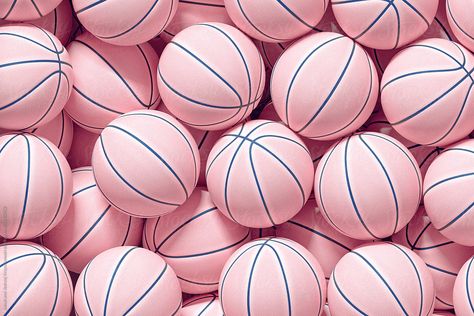 Basketball-themed background with pink balls. Pink Basketball Aesthetic, Balls Aesthetic, Sporty Branding, Basketball Artwork, Aesthetic Sport, Basketball Aesthetic, Pink Basketball, Ball Aesthetic, Sports Aesthetic