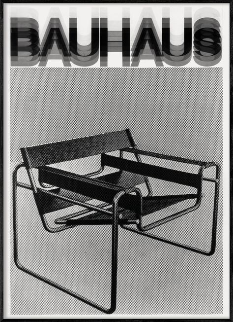 Bauhaus Print, Wassily Chair Exhibition Poster, Black White Graphic Modern Wall Art,Minimalist Abstract Scandinavian Office Decor, Gift Idea ➤ ABOUT OUR PRINTS: - Designed and printed in Hamburg, Germany - Premium Matte Paper: 200 gsm, museum quality, matte finish - Archival quality ink: long-lasting and waterproof - Professional fine art printer: 10-colour pigment ink-set and 2880 dpi Printing Resolution, enables the production of a wide range of colours to create superior-quality, highly-accur Scandinavian Office Decor, Chair Exhibition, Bauhaus Furniture, Bauhaus Chair, Bauhaus Print, Wassily Chair, Bauhaus Art, Vintage Bauhaus, Bauhaus Poster