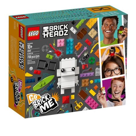 Lego Brick Headz, Holiday Family Activities, Lego Brickheadz, Lego Shop, Toys Uk, Lego Store, Lego Builder, Lego Pieces, Construction Toy