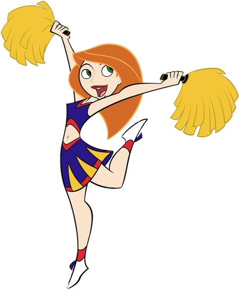 Kim Possible Cheerleader Kim Possible Cheerleader Cartoon Cheerleader, Theme Nouvel An, Kim Possible Characters, Kim Possible And Ron, Kim Possible Cosplay, Cheerleader Outfit, Disney Wiki, صفحات التلوين, Cheerleading Outfits