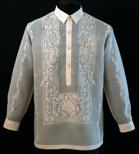 BARONG TAGALONG There’s really something about the Barong Tagalog that appeals to unassuming, low-key personalities with a penchant for subtle elegance. Needless to say, the Barong Tagalog not only… Filipino Costume, Philippines Outfit, Barong Tagalog, Filipino Fashion, Filipiniana Dress, Semi Formal Wear, Men With Street Style, First Communion Dresses, Suit Up