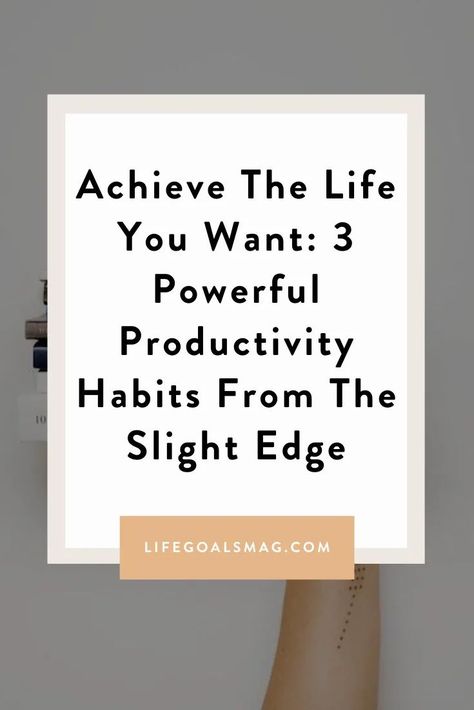 The Failure-Survival-Success Cycle and how to use the strategies in the personal development book, The Slight Edge to better your life The Slight Edge, Productivity Habits, Better Your Life, Compound Effect, Slight Edge, Write Every Day, Productive Habits, Personal Development Books, Cellular Level