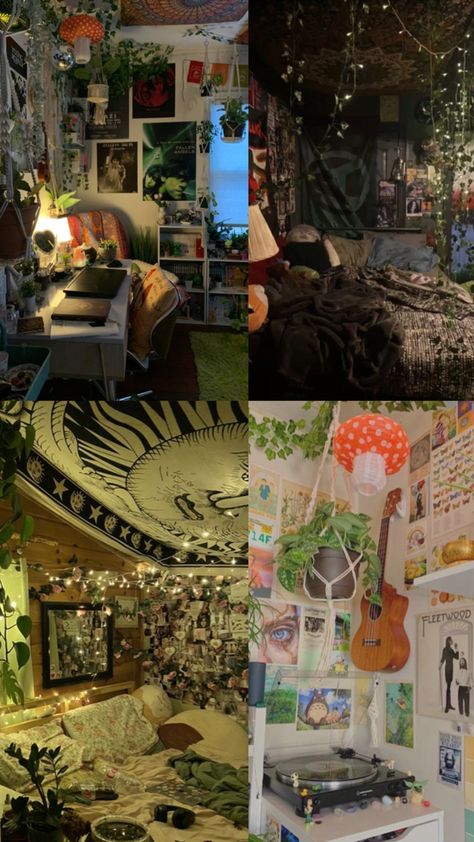 Therian school (3) Den Ideas, Maybe In Another Life, Dreams Beds, Bedroom Decor Cozy, Room Redesign, Grunge Room, Dream Room Inspiration, Room Inspiration Bedroom, Room Aesthetic