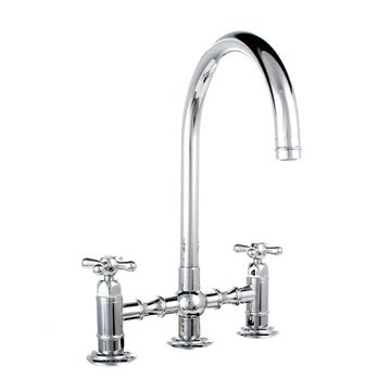 Kitchen Faucets – Kitchly.com Zline Kitchen, Chrome Kitchen Faucet, Chrome Kitchen, Bath Faucet, Contemporary Aesthetic, House Materials, Plumbing Fixtures, Kitchen Handles, Range Hood