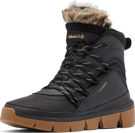 PRICES MAY VARY. OMNI-TECH: For prolonged exposure to moderate rain and snow. Multilayered, waterproof, seam-sealed construction that allows the inside to breathe, keeping feet dry and comfortable no matter the conditions. URBAN BOOT: A modern, urban take on the classic winter boot, this shoe provides maximum protection from the elements without compromising your sense of style. OMNI-HEAT: For versatile, lightweight warmth in mild to severe cold. Our patented Heat Reflective footwear is the ulti Cozy Winter Boots, Warm Winter Boots, Waterproof Winter Boots, Winter Boots Women, Cozy Winter, Faux Fur Collar, Columbia Sportswear, Fur Collar, Boots Outfit