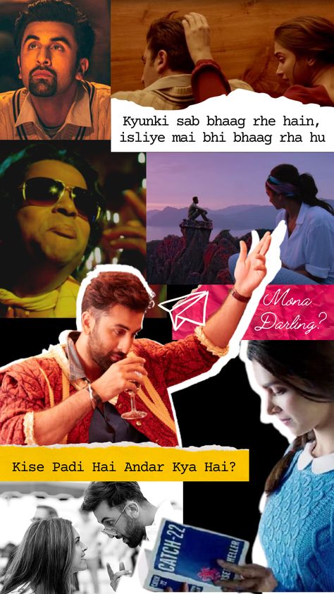 Tamasha Movie Poster, Retro Bollywood Wallpaper, Vintage Bollywood Aesthetic Wallpaper, Tamasha Dialogues, Tamasha Movie Art, Filmy Wallpaper, Tamasha Movie Wallpapers, Tamasha Movie Aesthetic, Tamasha Movie Quotes