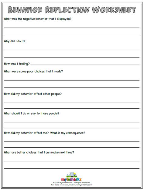 Behavior Worksheets Getting To Know Your Client Worksheet, Negative Attention Seeking Behaviors, Jealousy Worksheets, Behavior Worksheets For Kids, Self Reflection Worksheet, Behavior Worksheets, Behavior Reflection Sheet, Reflection Worksheet, Therapeutic Worksheets