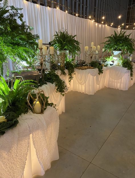 Wedding Buffet Setup Ideas, Catering Buffet Table Ideas Decor, Elegant Food Display Ideas, Wedding Catering Ideas Buffet Tables, Buffet Table Ideas Decor Wedding, 10 Days To Go Countdown, Wedding Buffet Table Setup, Days To Go Countdown Wedding, Buffet Wedding Table Setting