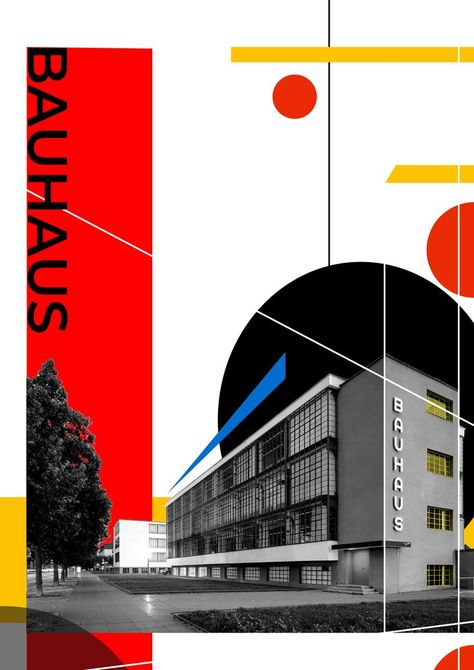 Bauhaus Art Design, Architecture Event Poster, Architecture Poster Design Graphics, Bauhaus Composition, Bauhaus Collage, Bauhaus Design Poster, Bauhaus Graphic Design, Bauhaus Graphic, Bauhaus Poster Design