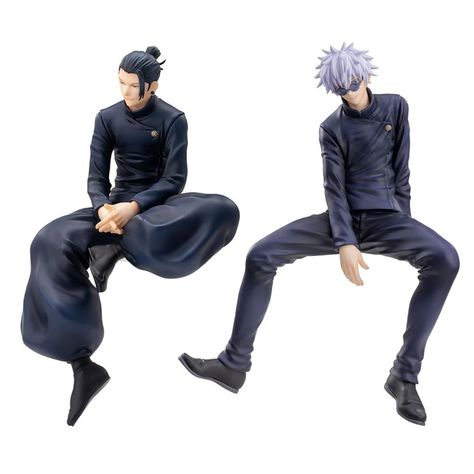 PRICES MAY VARY. ⚡【Anime Figure】Inspired by anime JJK characters Geto Suguru. Here's a statue of them when they were students. They are presented to us in a seated position, perfect suit for as noodles stopper and desktop figure collection. ⚡【Material】JJK Figure Geto Suguru figures are made of high-quality PVC, fun and safe, and easy to clean, both figure model handmade collection with unique design and perfect details, very suitable for any fan of this anime. ⚡【Size】Geto Suguru figure about 14c Bungo Stray Dogs Merch, Jjk Figures, Anime Figures Collection, Jjk Merch, Jjk Characters, Noodle Stopper, Okkotsu Yuta, Fushiguro Toji, Anime Action Figures