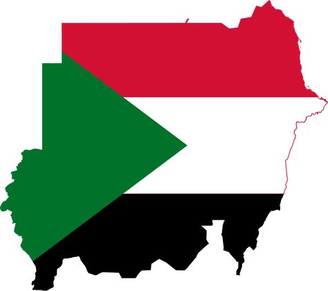 File:Flag-map of Sudan.svg - Wikimedia Commons Sudan Art Culture, Sudan Map, Sudan Flag, Egypt Flag, Alaska Young, Powerpoint Layout, Dark Nature Aesthetic, Image Map, Flag Art