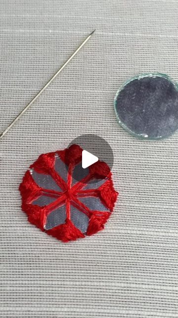 shadiya handworks on Instagram: "Hand embroidery mirror work #mirror #mirrorwork #mirrorstitchembroidery #handembroidery #handembroiderypattern  #handembroiderystitch" Mirror Work With Embroidery, Mirror Hand Work, Mirror Work Embroidery, Embroidery Mirror Work, Embroidery Mirror, Mirror Embroidery, Handmade Mirror, Hand Embroidery Pattern, January 26