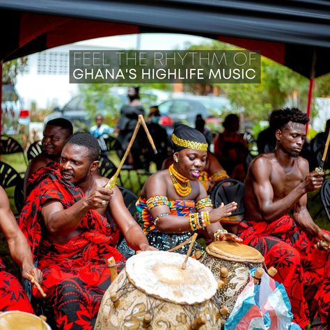 Ghana is the birthplace of highlife music, a genre that combines traditional African rhythms with Western instruments. Dance the night away at a local club or festival. Don't miss out on booking your ticket today! DM me. #highlifemusic #Africanrhythms #westerninstruments #festival Highlife Music, Ghana Travel, Arm Fat, Music A, Experience Design, West Africa, Ghana, Dm Me, Festival