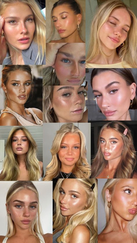 Back to school makeup inspo Stockholm style clean girl✨🎧💖🍸🪩🎧 #makeupinspo #backtoschool #stoxkholmstyle Back To School Makeup, Clean Girl Makeup, Blonde Hair Makeup, Flot Makeup, Beauty Makeup Tutorial, Formal Makeup, Makeup Is Life, Swag Makeup, Stockholm Style