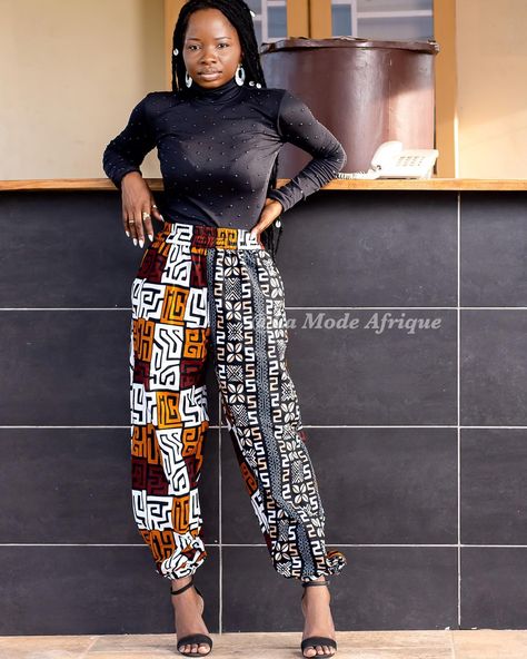 Ankara Pants, Ankara Trousers, African Print Pants, Jogger Pants Outfit, African Outfits, Capsule Wardrobe Work, Best African Dresses, Women Jogger Pants, Balloon Pants