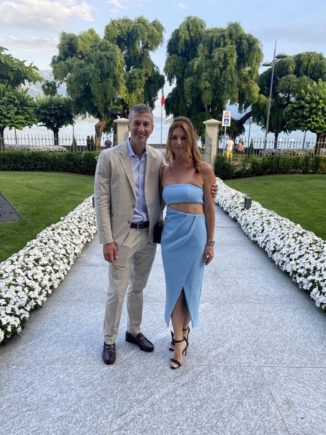 What I Wore to A Destination Wedding in Lake Como, Italy - Kellie Nasser Fancy Red Dress, Victoria Lake, Destination Wedding Guest Dress, Golden Gown, White Ruffle Dress, Black Tie Wedding Guests, Italian Vacation, Rehearsal Dinner Dresses, Strapless Swimsuit