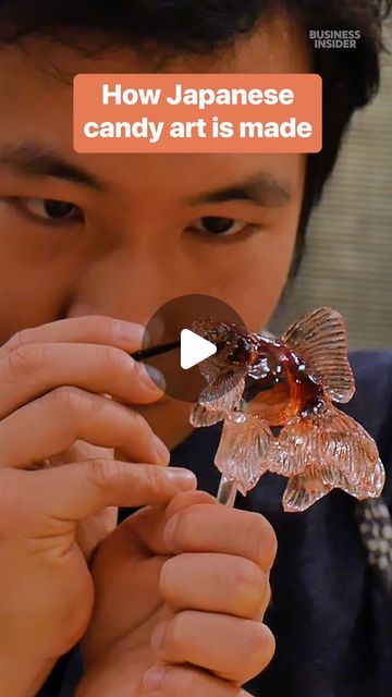 Insider on Instagram: "Amezaiku is the art of crafting delicate sugar sculptures of animals like birds and fish. #sugar #sculpting #amezaiku" Sugar Showpiece, Sugar Sculpture, Japanese Things, Food Sculpture, Candy Art, Japanese Candy, January 11, Sugar Art, Sculpture Art