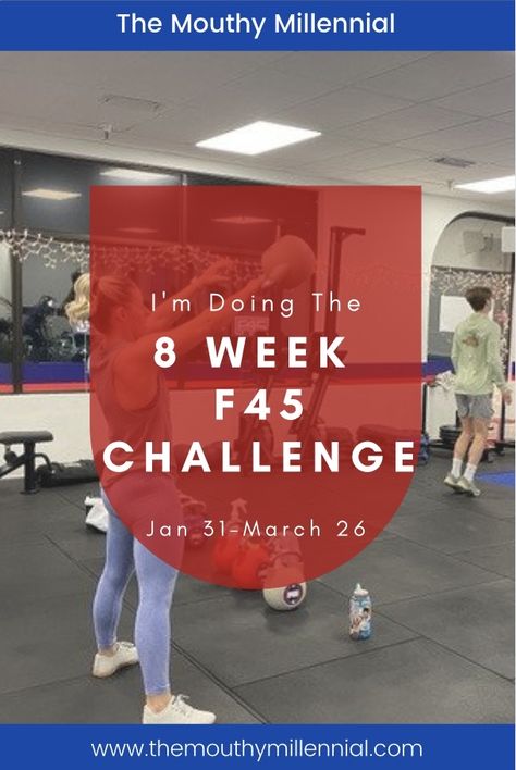 I’m tackling F45’s beginning of the year 8 week challenge! Follow along to see my results! #wellness #healthylifestyle #workout #fitness #fitnessmotivation #f45 F45 Workout Plan, F45 Workout At Home, F45 Workout, F45 Challenge, Boutique Fitness Studio, 8 Week Challenge, Fitness Boutique, Week Challenge, Year 8