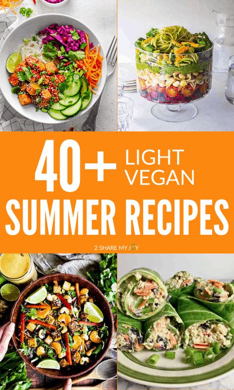 Vegan Summer Dinner, Summer Vegetarian Recipes, Summer Dinner Ideas, Summer Dinner Recipes, Light Summer Meals, Vegan Summer Recipes, Summer Recipes Dinner, Buddha Bowl, Tofu Recipes