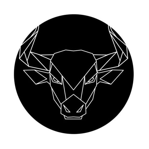 Line Art Geometric, Tattoos Zodiac, Taurus Constellation Tattoo, Zodiac Sign Art, Taurus Art, Scorpio Art, Tattoos Mandala, Taurus Tattoos, Bull Tattoos