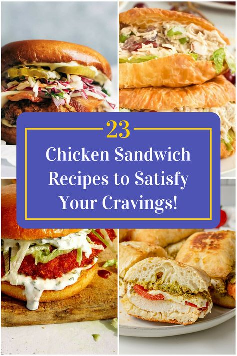 🍗🥪 Looking for the ultimate chicken sandwich recipes? 🤩 These mouthwatering creations will have your taste buds dancing! From crispy to spicy, there's something for everyone! 😋✨ Elevate your lunch game with these delicious ideas! 🙌 #ChickenSandwiches #FoodieFavorites #YummyCreations #SandwichLove #FoodInspiration Unique Chicken Sandwich Recipes, Chicken Patty Sandwich Ideas, Rotisserie Chicken Panini Recipes, Gourmet Chicken Sandwich, Crispy Chicken Sandwich Ideas, Breaded Chicken Sandwich Recipes, Chicken Breast Sandwich Ideas, Chicken Sandwich Recipes Grilled, Best Chicken Sandwich Recipes