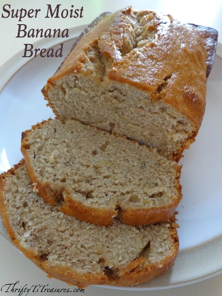 You'll have this Super Moist Banana Bread in the oven in under 15 minutes. Our favorite way to eat it is warm with a dollop of butter! Super Moist Banana Bread, Milk Banana, Banana Bread Recipe Moist, Moist Banana Bread, Easy Banana Bread Recipe, Banana Bread Recipe, Crumpets, Banana Recipes, Banana Bread Recipes