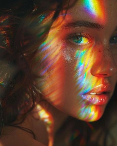 All Posts • Instagram Cool Portrait Photography Ideas, Rainbow Portrait Photography, Artsy Photography Ideas, Cool Portraits Photography Creative, Use Of Color In Photography, Playful Portrait Photography, Artsy Self Portrait, Photography For Painting, Photography Self Portrait Ideas