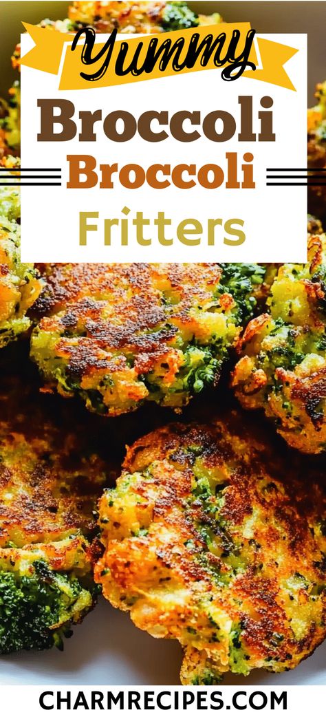 Broccoli Fritters Broccoli Chicken Fritters, Brocolli Patties Healthy Recipes, Broccoli Parmesan Fritters, Cheesy Vegetable Fritters, Veg Fritters Recipe, Broccoli Fritters Vegan, Crispy Vegetable Fritters, Broccoli Fritters Air Fryer, Broccoli Feta Fritters