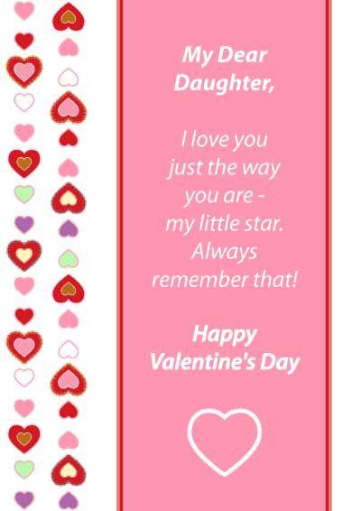 Printable Valentine's Cards for daughter - my-free-printable-cards.com Birthday Ecards Funny, Birthday Card For Daughter, Printable Anniversary Cards, Wishes For Daughter, Valentines For Daughter, 16 Invitations, Happy Birthday Cards Printable, Valentine Images, Printable Valentines Cards