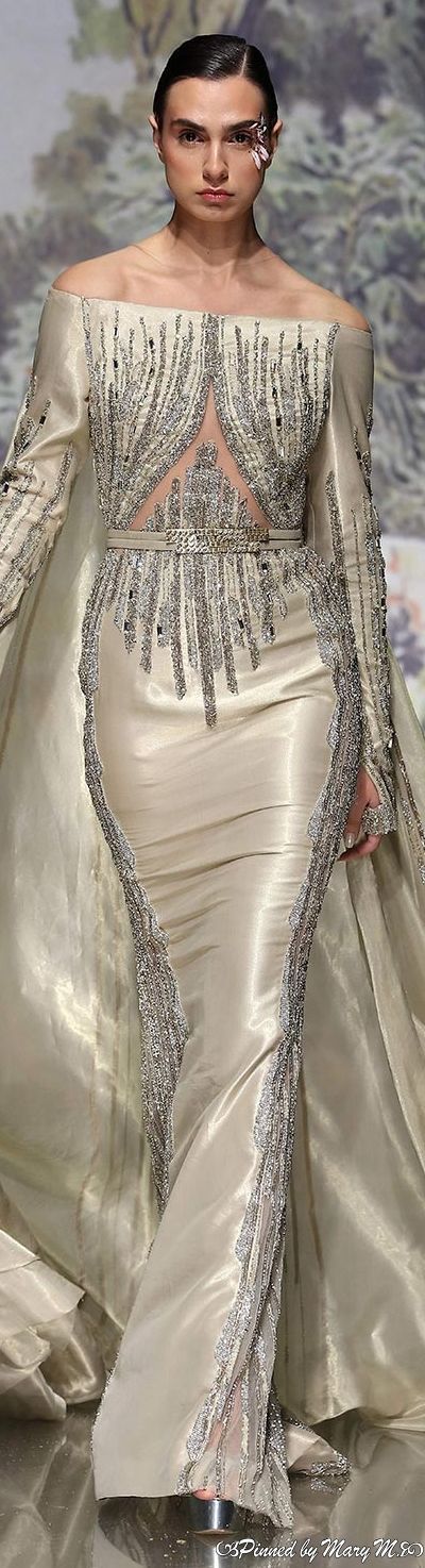 Ziad Nakad, Trendy Embroidery, Ellie Saab, Elie Saab Spring, Elie Saab Couture, Couture Runway, Ermanno Scervino, Embroidery Fashion, Fashion 2018