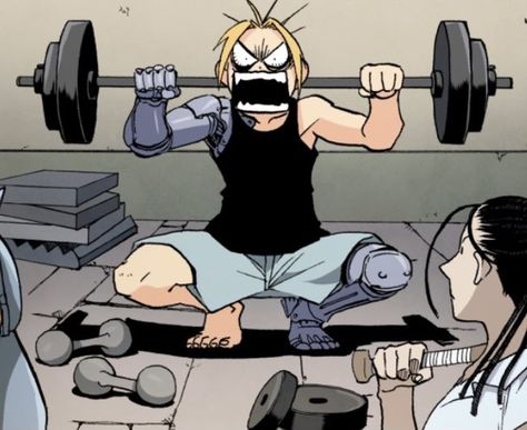 Riza Hawkeye Pfp, Edward Elric Pfp, Edward Elric Manga, Gym Icon, Ulquiorra Cifer, Gym Art, Gym Photos, Edward Elric, Fullmetal Alchemist Brotherhood