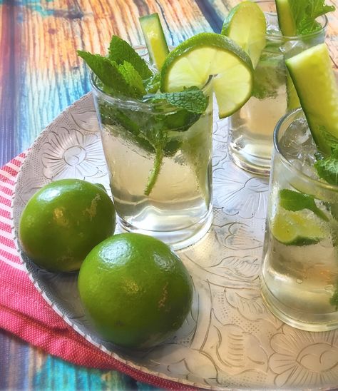 Lime Elderflower Cooler Mocktail | Recipe For A Party | Life is a Party, So Celebrate! Elderflower Mocktail Recipe, Elderflower Syrup, Elderflower Cocktail, Drink Recipies, Mocktail Drinks, Life Is A Party, Party Life, Delicious Drinks, Mocktail Recipe