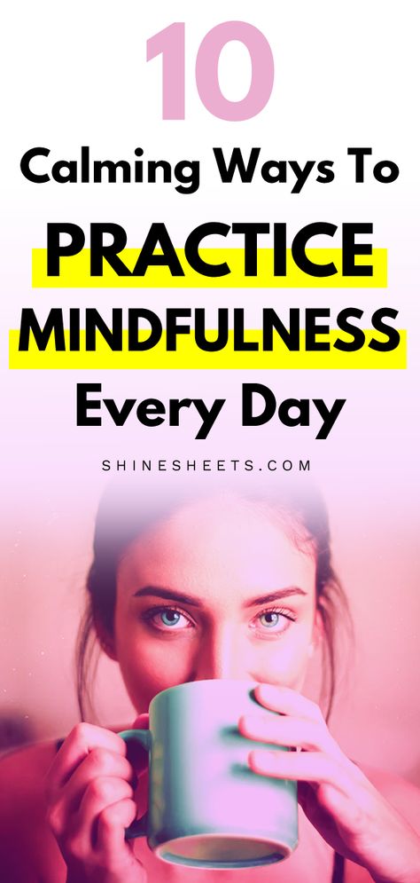 Practice Mindfulness, Mindfulness Techniques, Mindfulness Exercises, Meditation For Beginners, Mindfulness Activities, Oral Health Care, Be Mindful, Mindfulness Practice, Self Care Activities