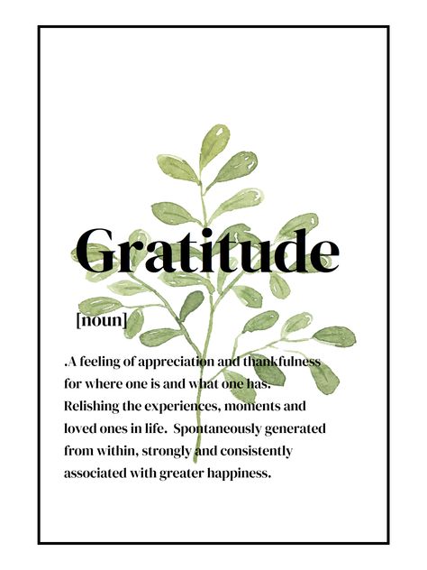 Gratitude Affirmation Definition Printable Digital Art https://blkgrldesigns.etsy.com/ Gratitude Wall Art, Definition Of Gratitude, Affirmation Definition, Gratitude Illustration, Hope Squad, Gratitude Definition, Gratitude Poster, Gratitude Wall, Affirmation Posters