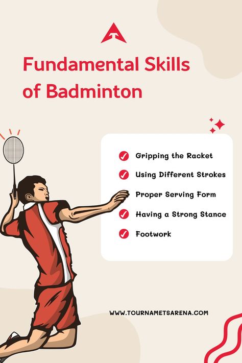 fundamental skills of badminton!🏸 we explore the fundamental skills that make badminton a graceful and exhilarating sport! 🎯 🏸 Whether you're a beginner or a seasoned pro, these fundamental skills are the stepping stones to badminton excellence. 🌟 Get out there, practice, and let your love for the game soar like a perfectly executed jump smash! 🚀👏 #BadmintonSkills #GameSetMatch #shuttlecockmastery D#tournamentsarena # #sports #sport #sporttips #sporttips Badminton Tips And Tricks, Badminton Drills, Badminton Smash, Badminton Tips, Badminton Pictures, Sports Tips, Badminton Games, Badminton Sport, Backyard Games